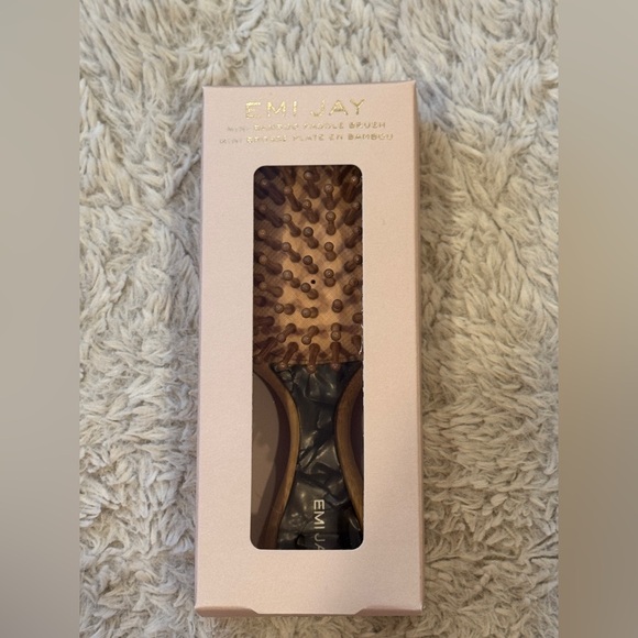 Emi Jay Mini Bamboo Paddle Brush - Toasted Sugar - Picture 3 of 4